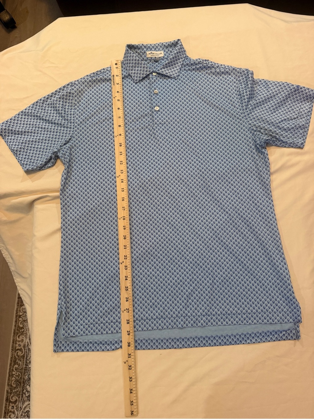 PETER MILLAR Summer Comfort Golf Polo Skull Embroidery Cabo Del Sol Logo Size M